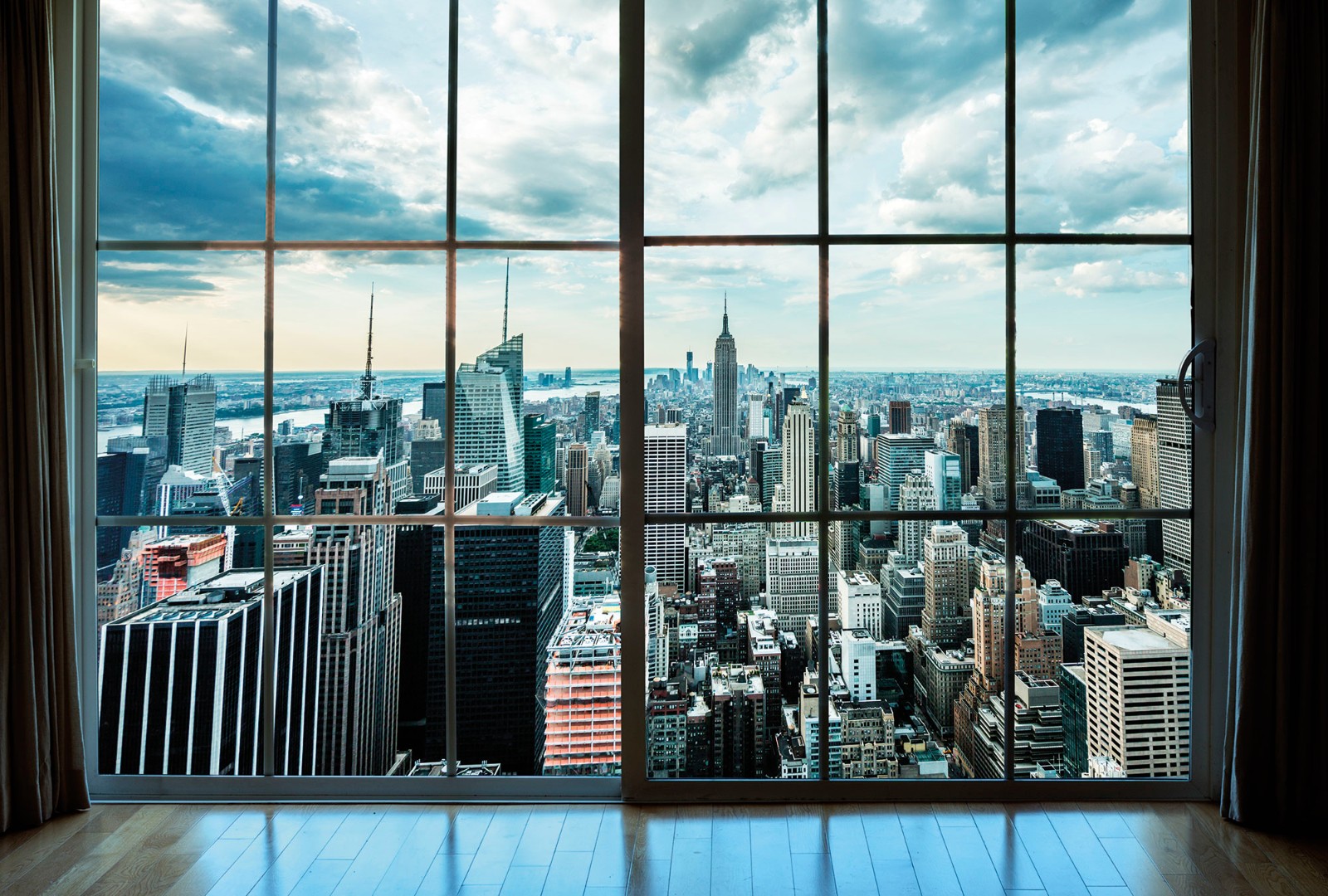 Edificio sin ventanas nueva york